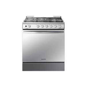 Samsung Cocina A Gas Con 5 Quemadores Con Quemador De Triple Potencia Color Silver Mirror